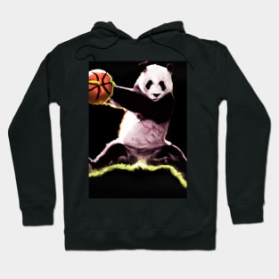 Basketball Dunk Panda Hoodie